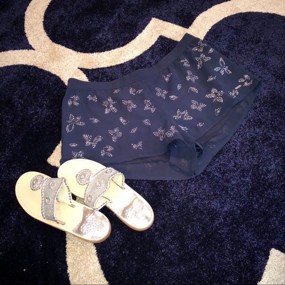Hollister Pants - Embellished Hollister Shorts